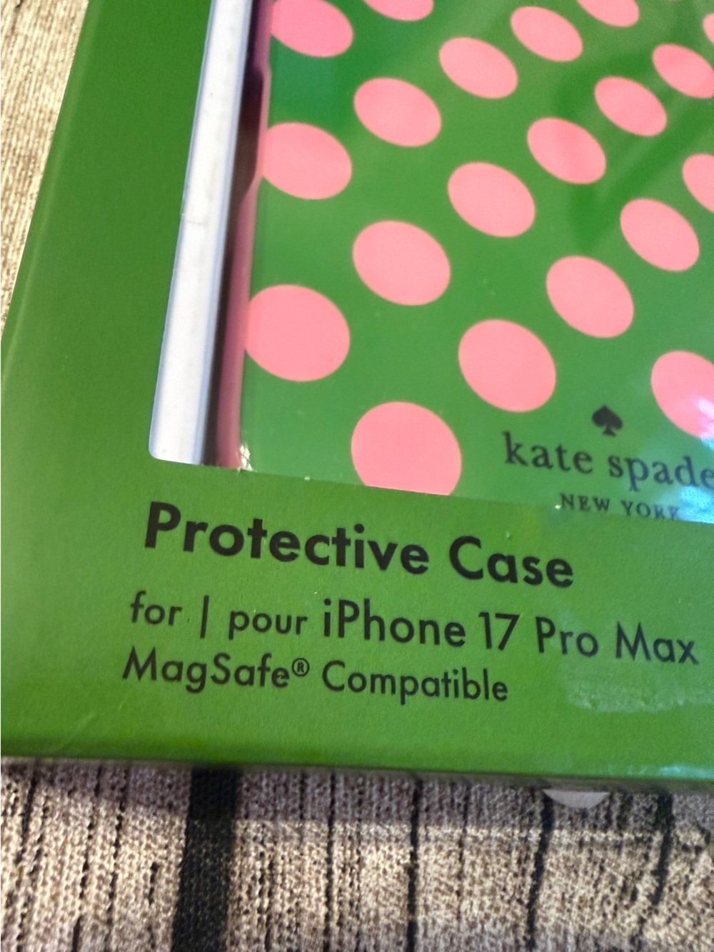 NWT! ♠️ kate spade wavy protective phone case for iPhone 17 Pro Max - MagSafe - Picture 7 of 16